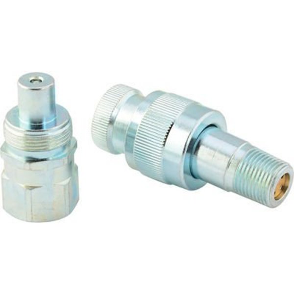 Shinn Fu America-Bva Hydraulics BVA Hydraulic Coupler Regular Flow Set 3/8in-18 NPTF CR38